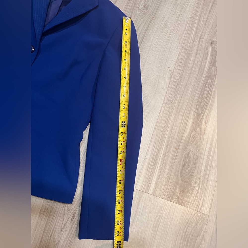 Evan picone Elegant Blue Women's Blazer - Picture 4 of 8